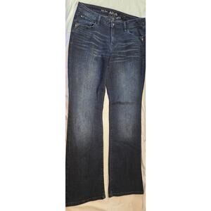 Apt 9 jeans Size 8 Baby Boots Dark Wash